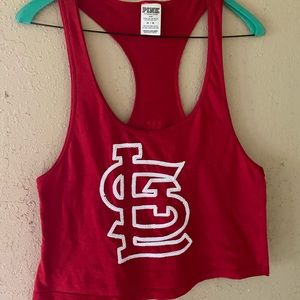 PINK Brand St. Louis Cardinals top